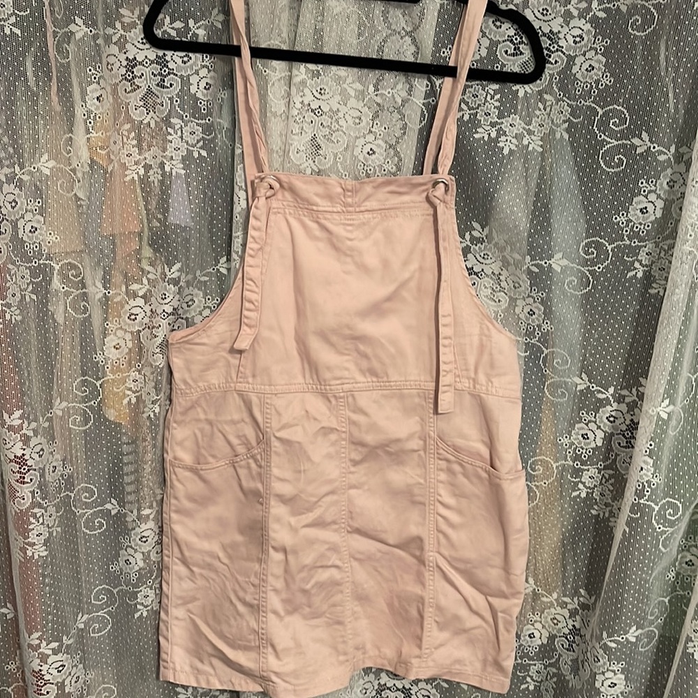 Free w. any purchase or 2/$10 H&M pink overall dress